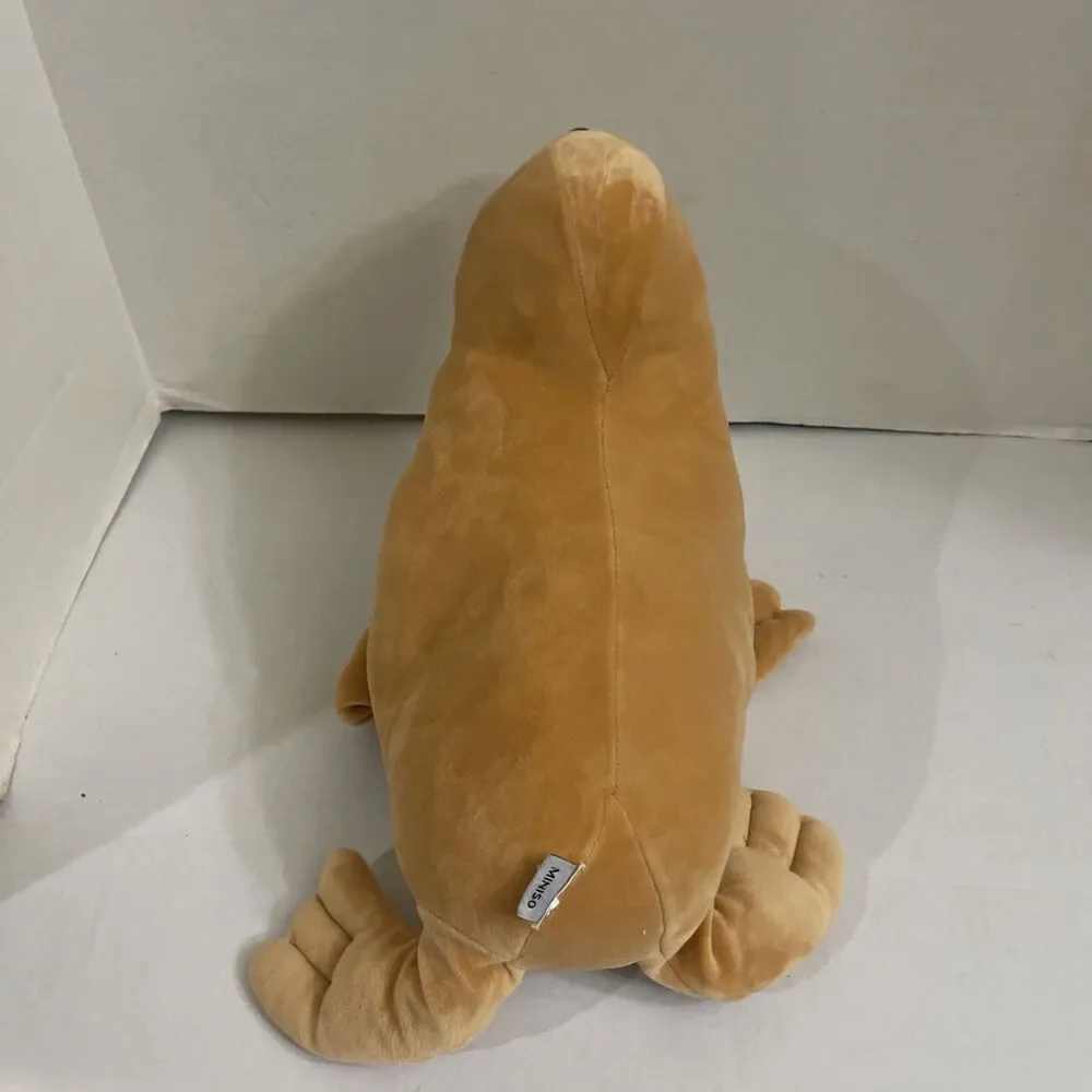 Miniso Ocean Series Seal Pillow Plush Stuffed Animal 11”
